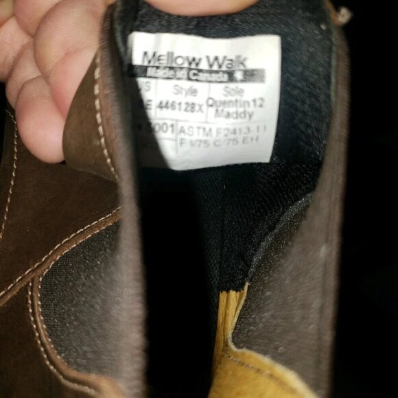 Mellow Walk Women's Maddy 446128x Metal-Free CSA Safety Shoe Womens 8 E - Picture 7 of 7